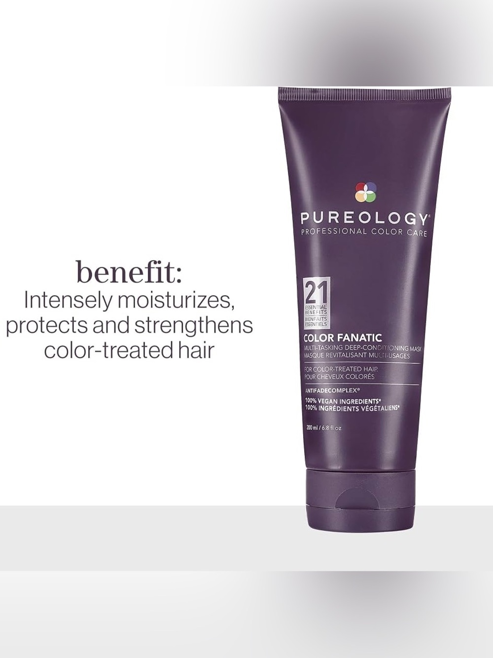 Pureology Color Fanatic Multi-Tasking Deep-Conditioning Mask - - Picture 2 of 5